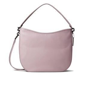 COACH Women's Soft Tabby Leather Hobo Shoulder Bag crossbody purple minimalist